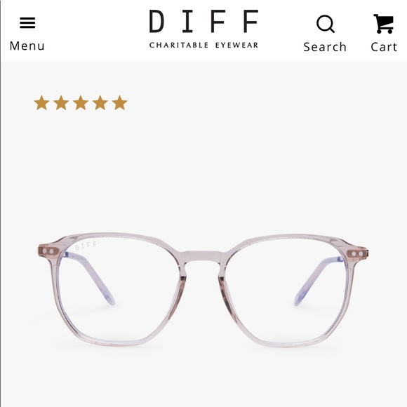Diff Eyewear Accessories - DIFF Eyewear Blue Light Glasses - BRAND NEW